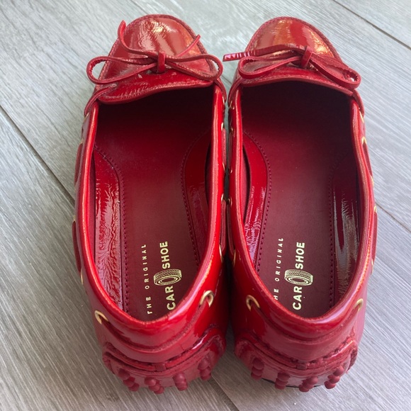 Red Patent Classic Driving Shoes - Brand New! - Picture 4 of 6
